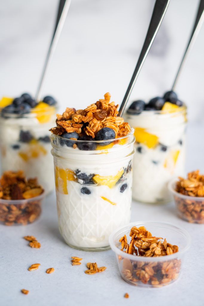 Meal Prep Greek Yogurt Parfaits