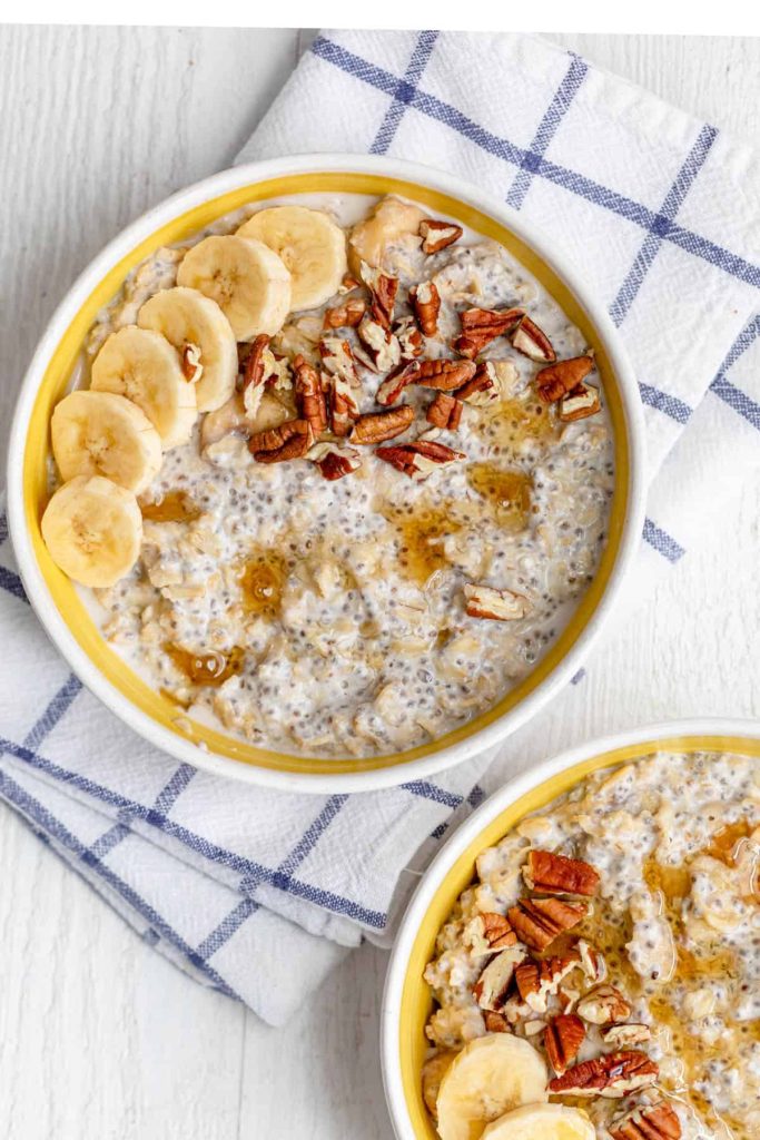 Protein Oatmeal with Bananas