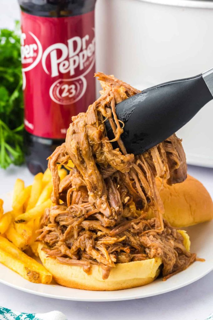 Slow Cooker Dr Pepper Pulled Pork