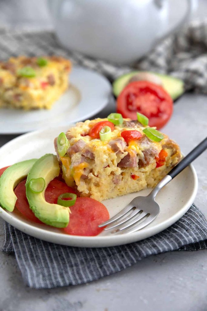 Slow Cooker Keto Breakfast Casserole