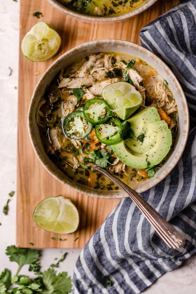 Slow Cooker White Chicken Chili