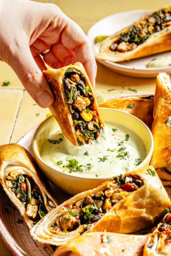 Southwestern Egg Rolls