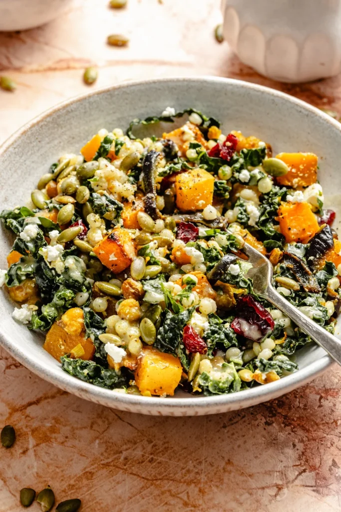Warm Roasted Vegetable Harvest Couscous Salad