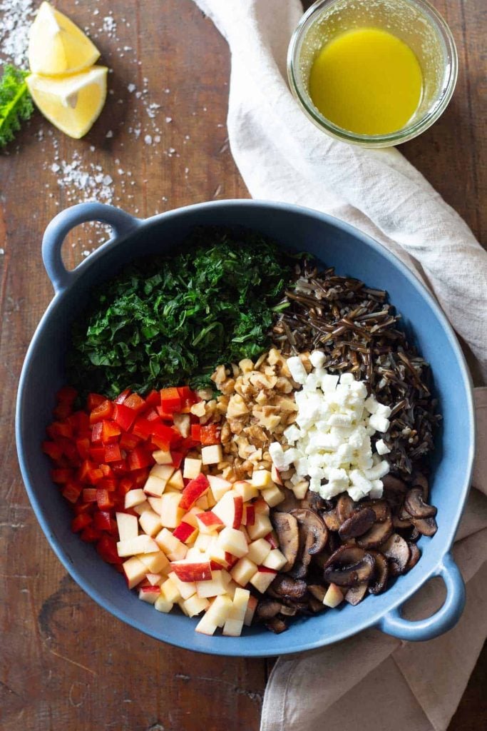 Warm Wild Rice Salad
