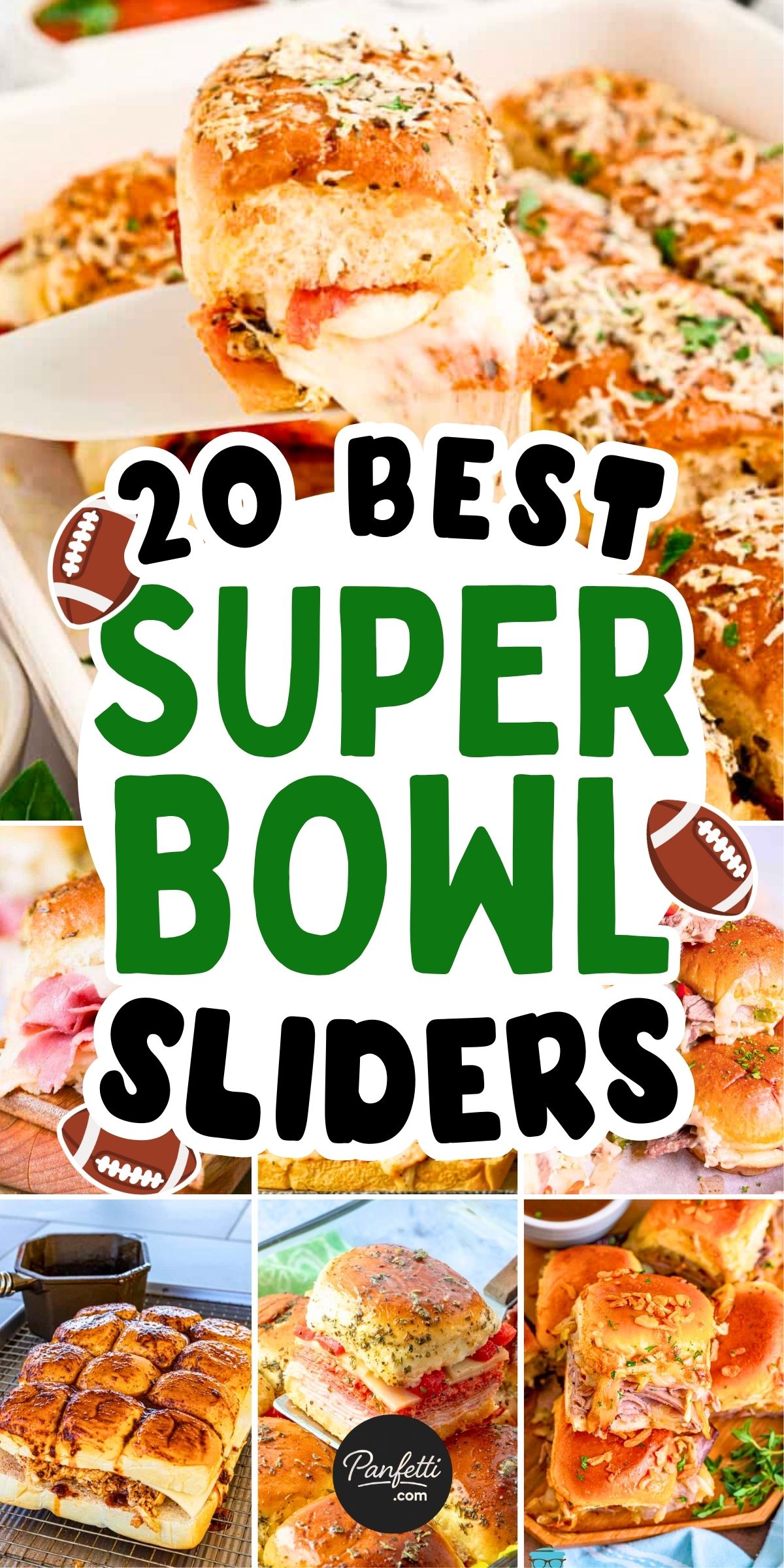 20 Easy Football Super Bowl Party Sliders