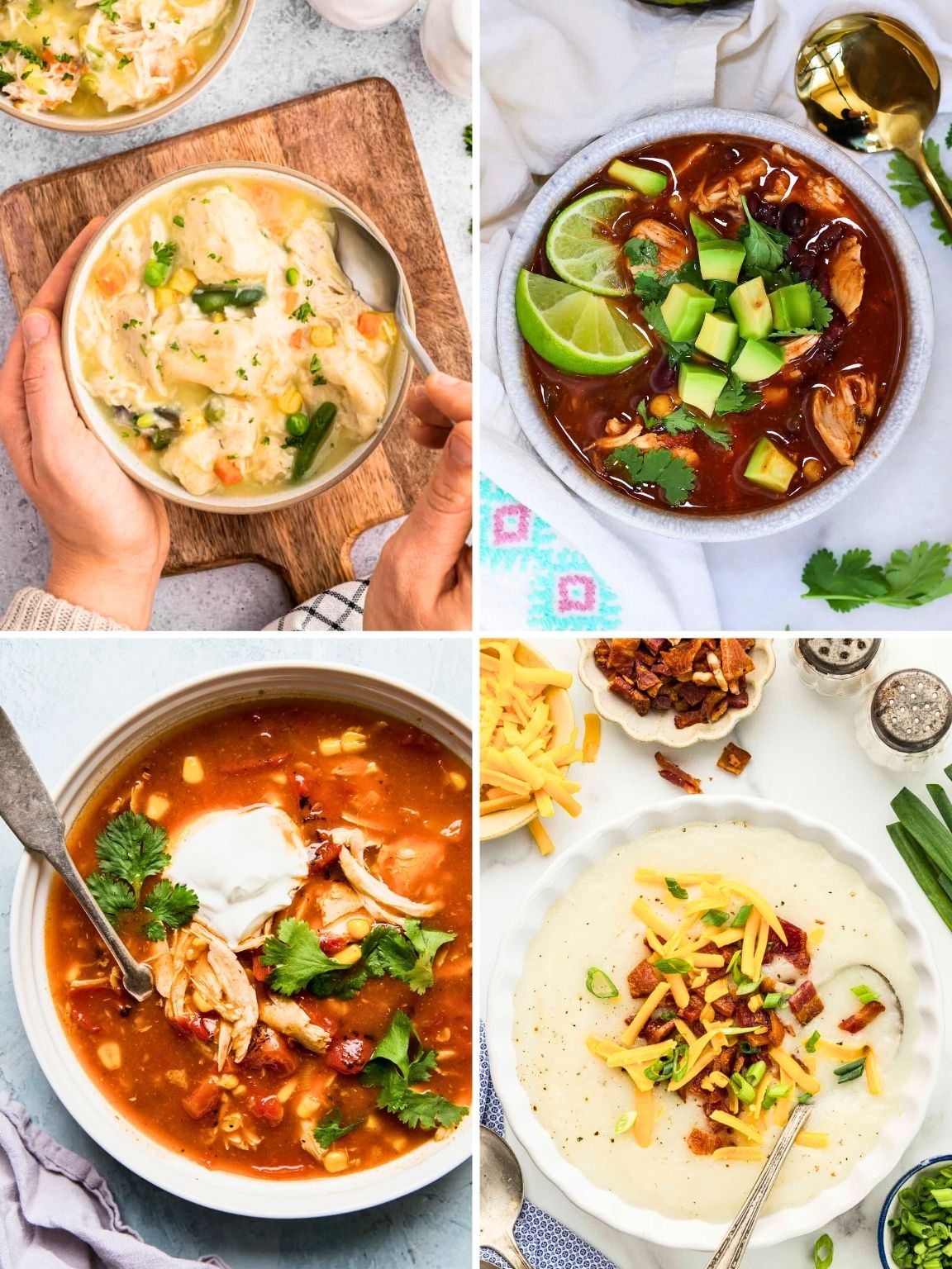 15 Easy 5-Ingredient CrockPot Soup Recipes