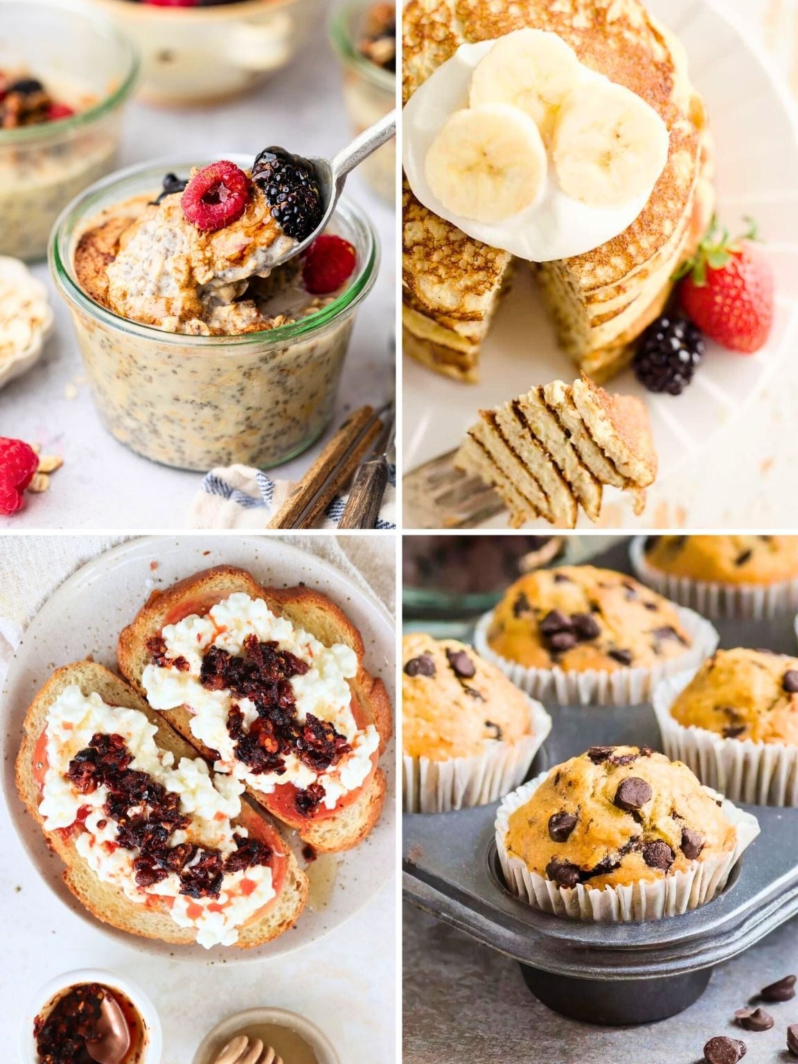 15 Easy 5-Ingredient High Protein Breakfasts