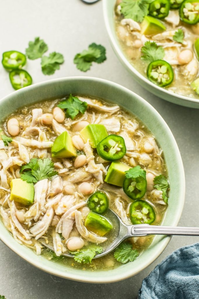 5-Ingredient Slow Cooker Chicken Chili Verde