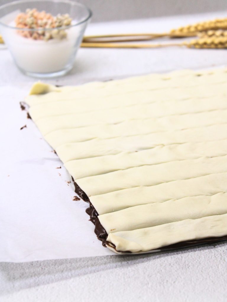 Chocolate Puff Pastry Hearts