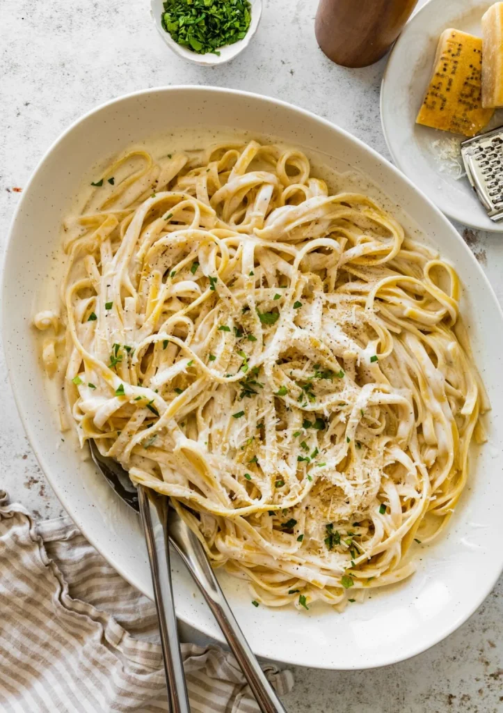 Cottage Cheese Alfredo Sauce