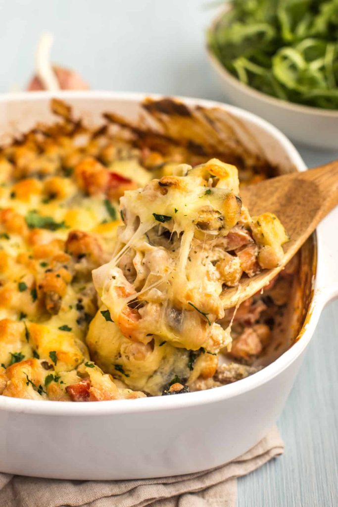 Creamy Chickpea Bake