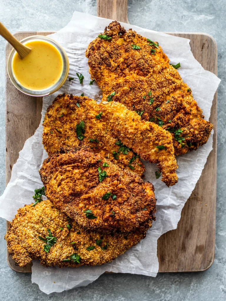 Crispy Air Fryer Chicken Cutlets