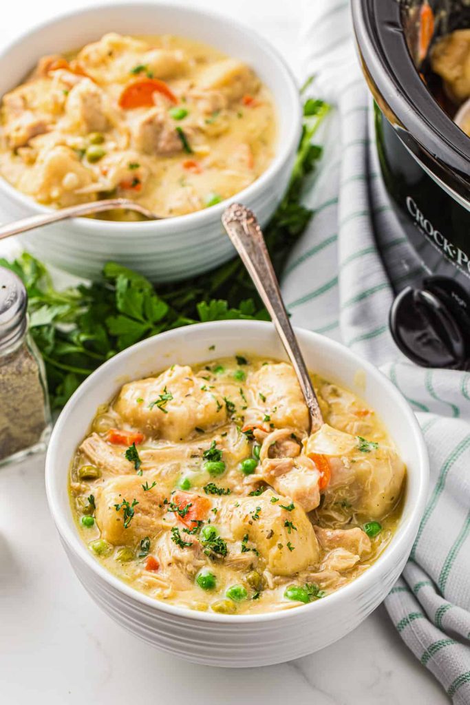 Crockpot Chicken and Dumplings