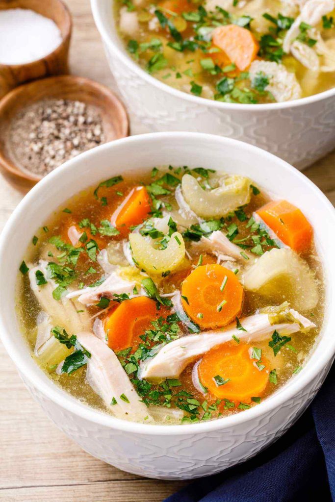 Crockpot Paleo Chicken Soup