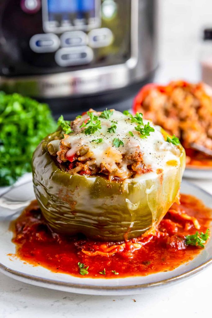 Crockpot Stuffed Peppers