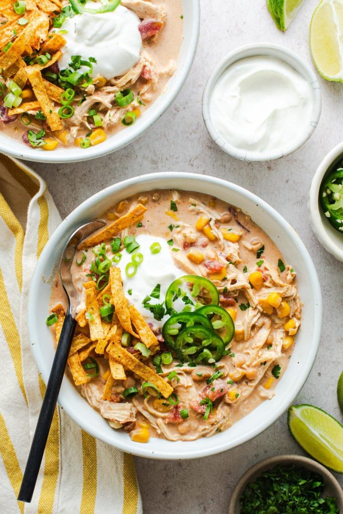 Crockpot White Chicken Chili
