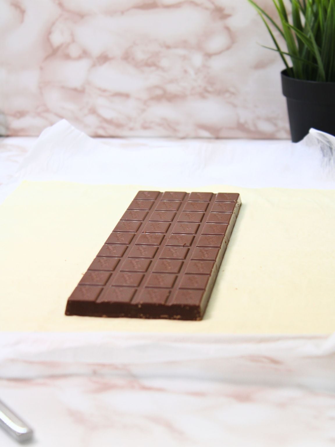 Easy Chocolate Puff Pastry Braid