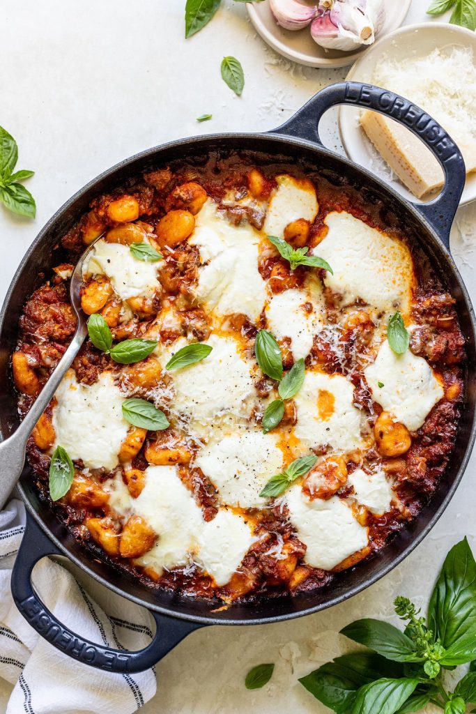Easy Gnocchi & Beef Skillet