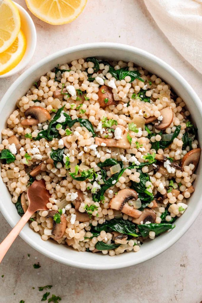 Easy Israeli Style Couscous Skillet