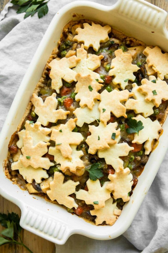 Gluten Free Chicken Pot Pie Casserole