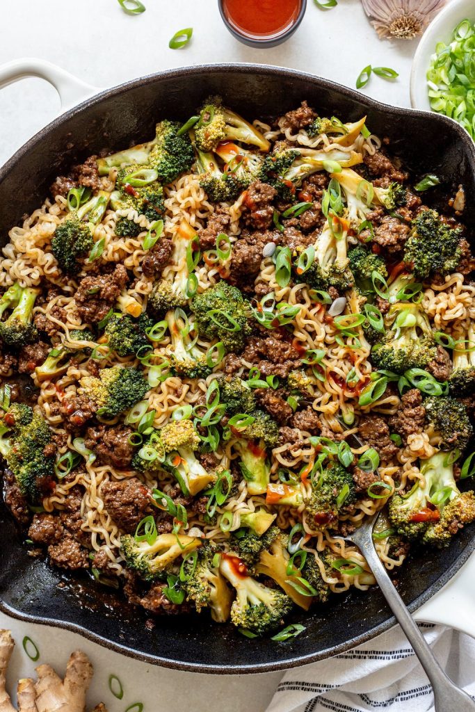 Ground Beef & Broccoli (15-Minute Dinner!)