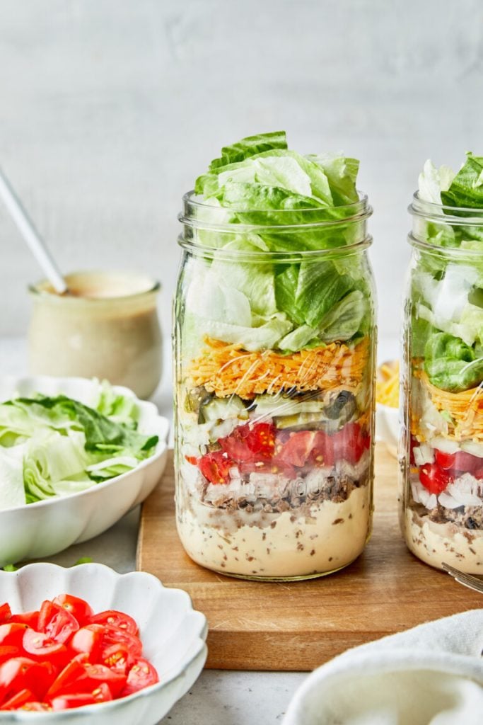 Healthy Big Mac Salad Recipe