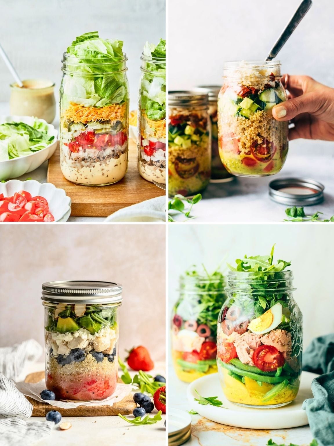 15 Healthy Mason Jar Recipes for Lunch