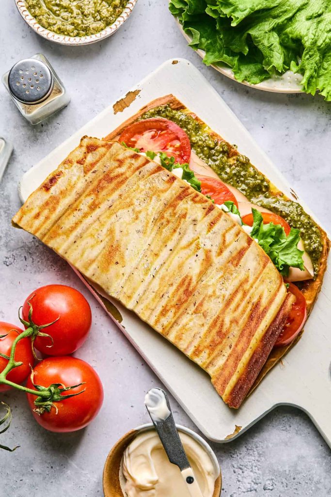 High-Protein Cottage Cheese Flatbread