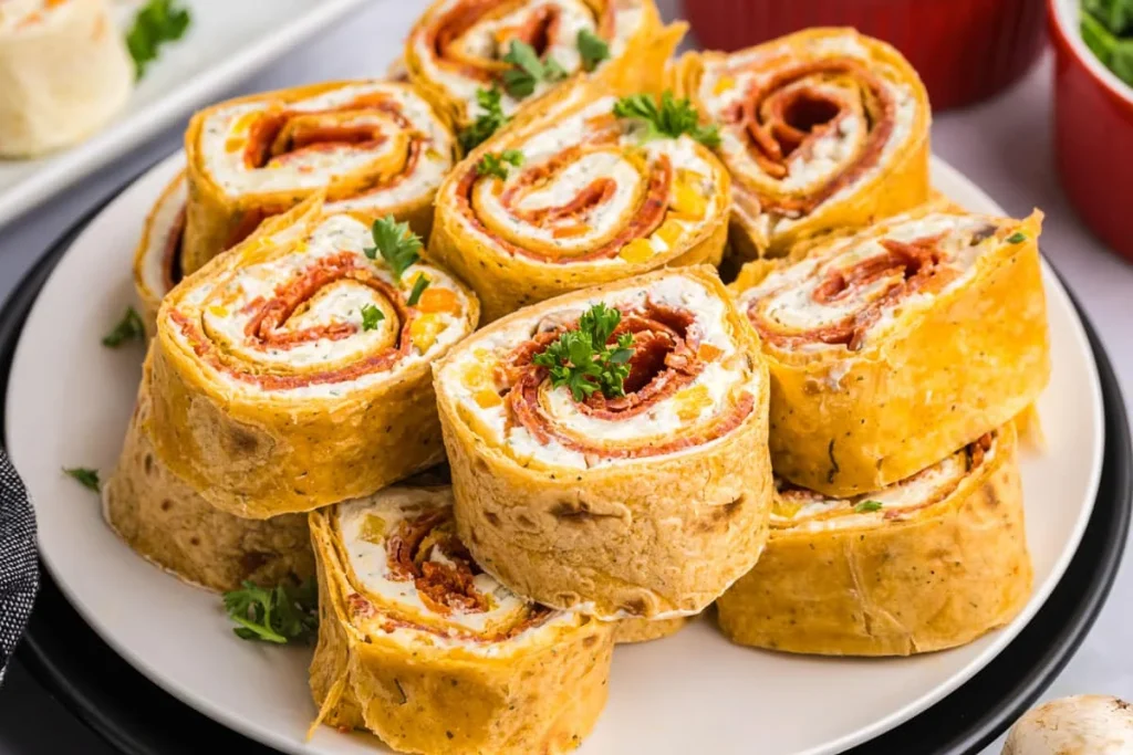 Italian Pepperoni Rollups