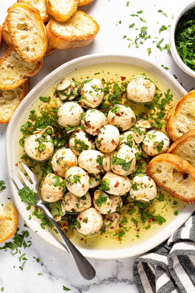 Marinated Mozzarella Balls