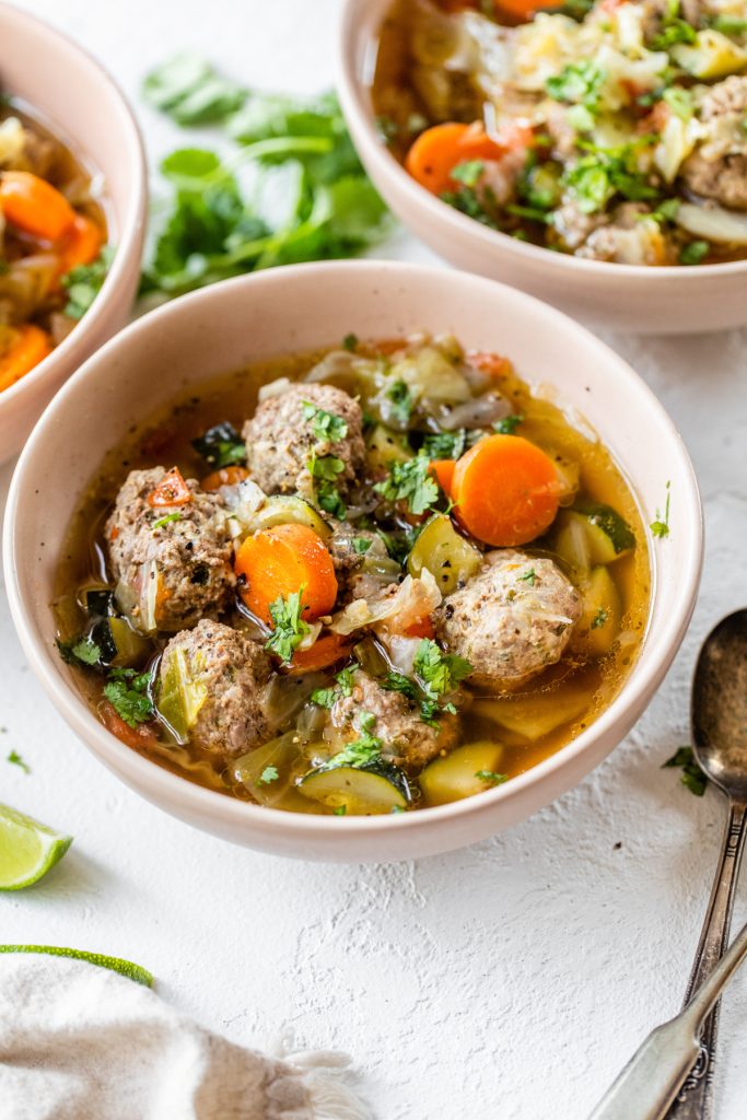 Meatball Vegetable Soup