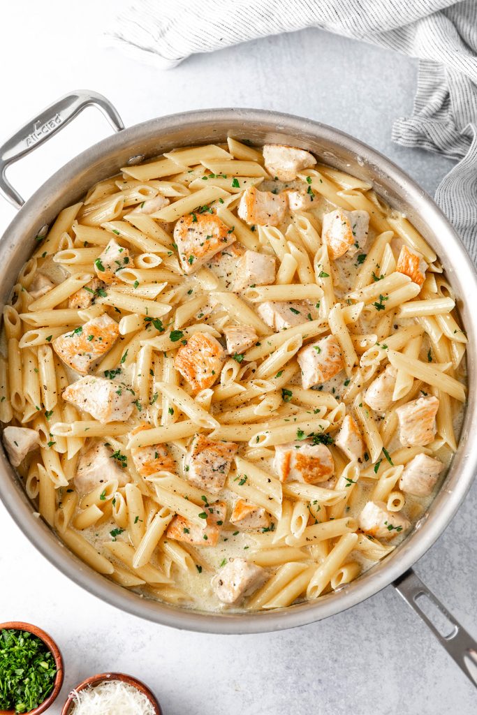 One Pot Chicken Alfredo Recipe