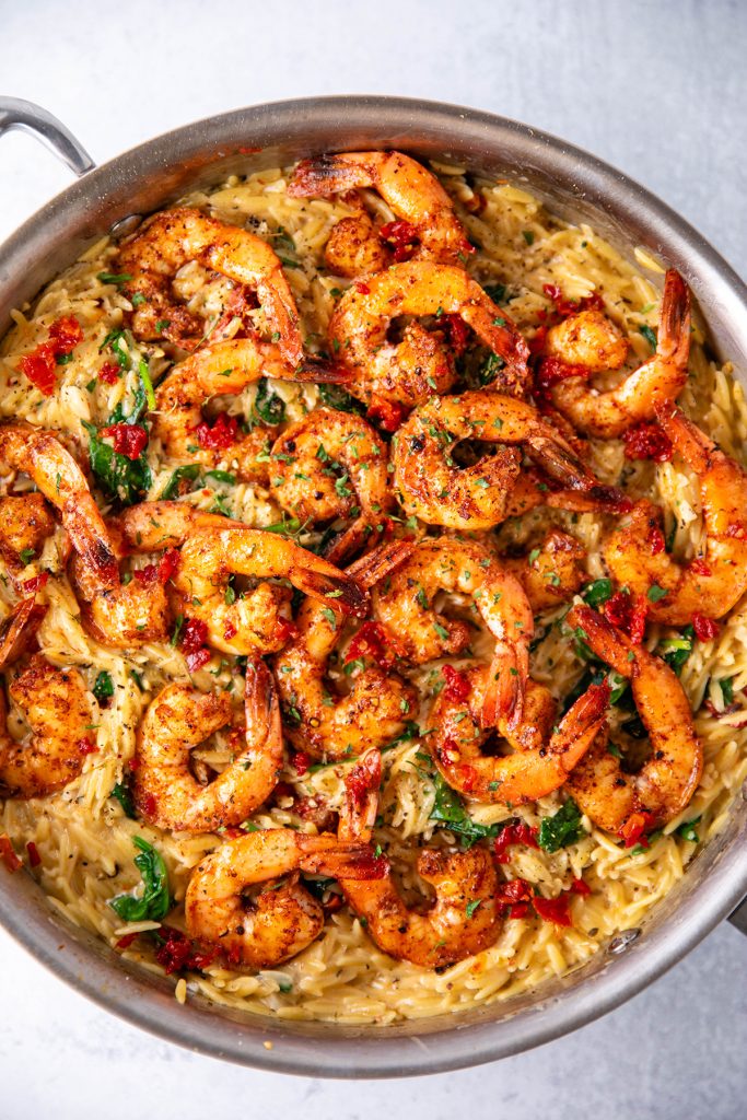 One Pot Marry Me Shrimp and Orzo Pasta