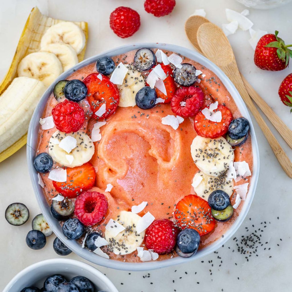 Pink Smoothie Bowls