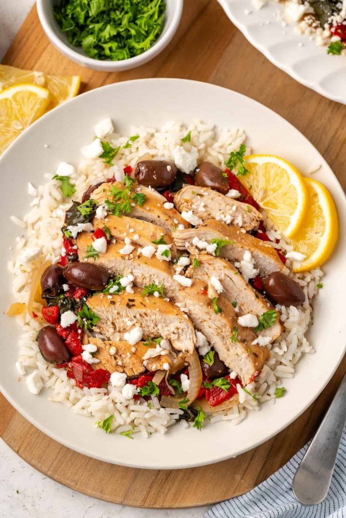 Slow Cooker Greek Chicken