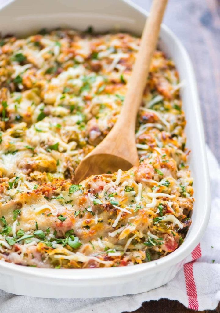 Spaghetti Squash Casserole