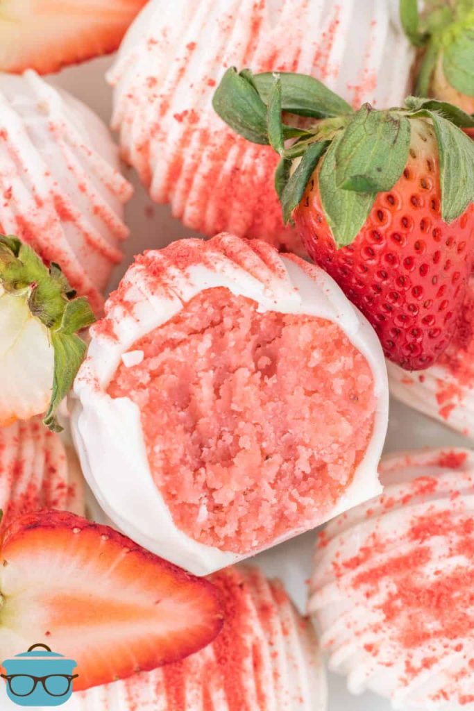 Strawberry Cake Balls