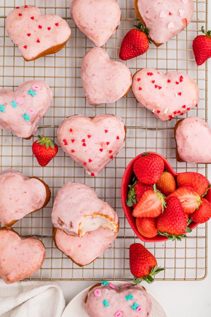 Strawberry Donuts