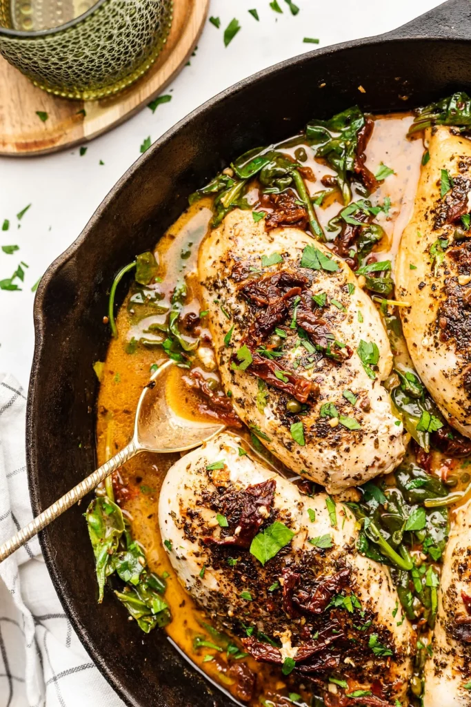 Sun-Dried Tomato Lemon Chicken