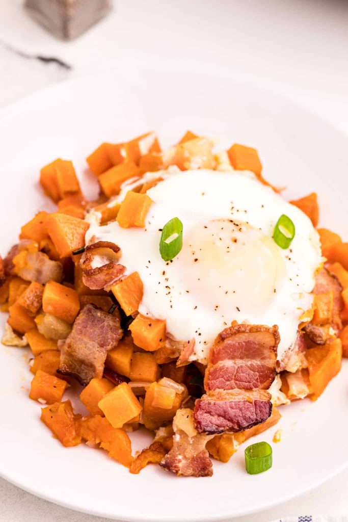 Sweet Potato Apple Hash