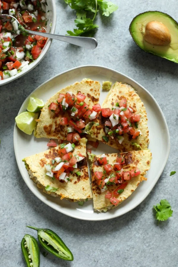 Tuna Melt Quesadillas