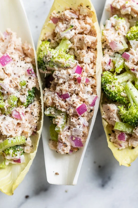 Tuna Salad Endive Wraps