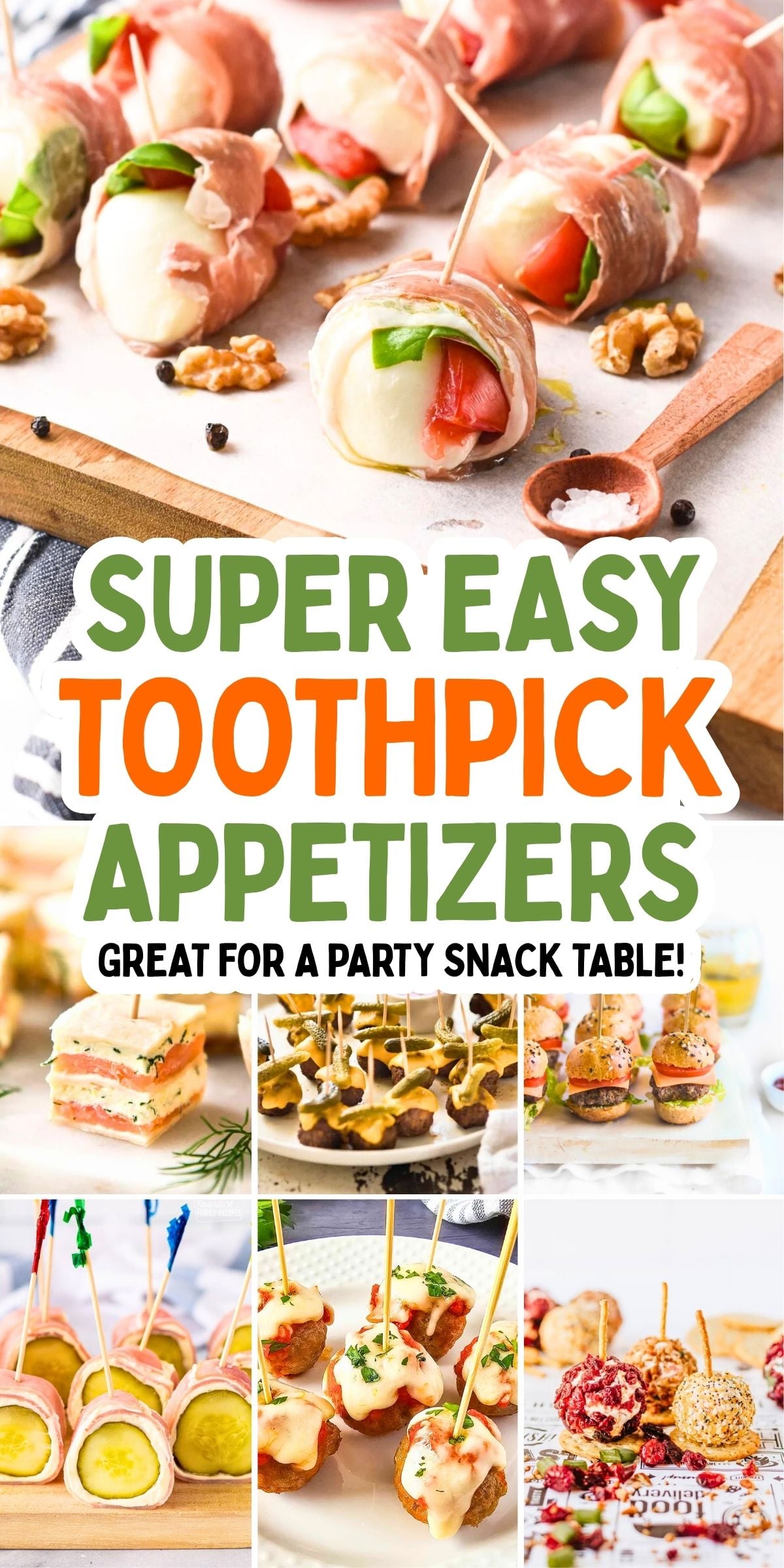 15 Easy Toothpick Appetizers For Parties