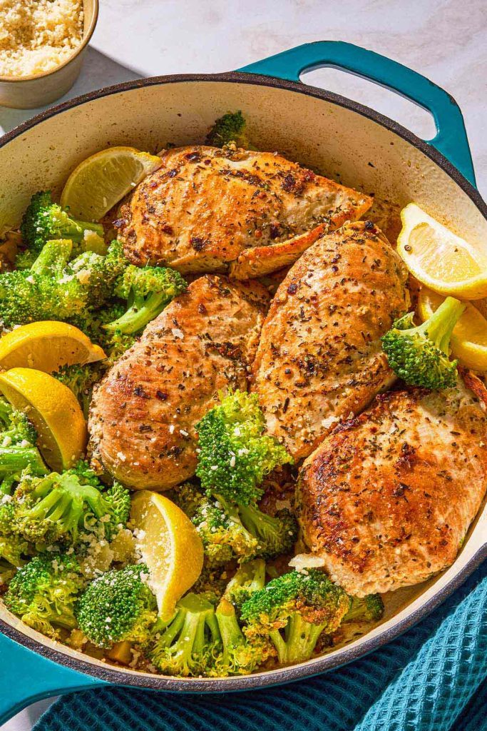 30-Minute Chicken and Broccoli Skillet