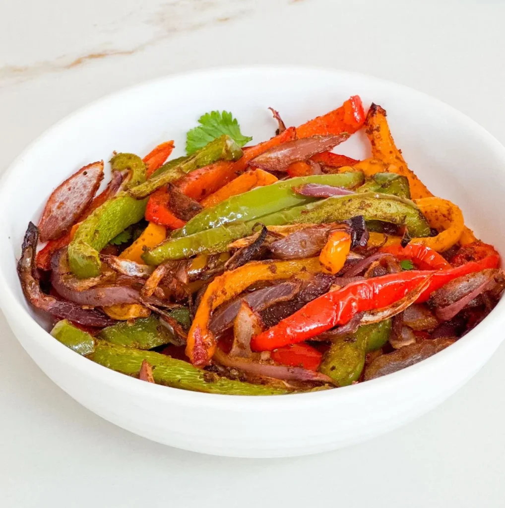 Air Fryer Fajita Veggies