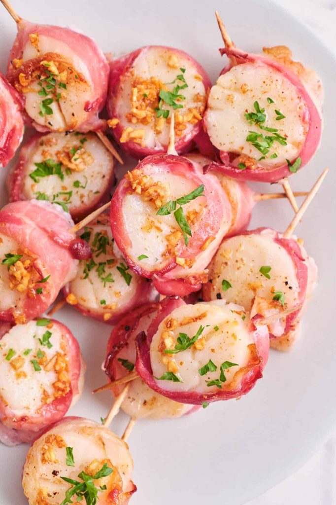 Bacon-Wrapped Scallops