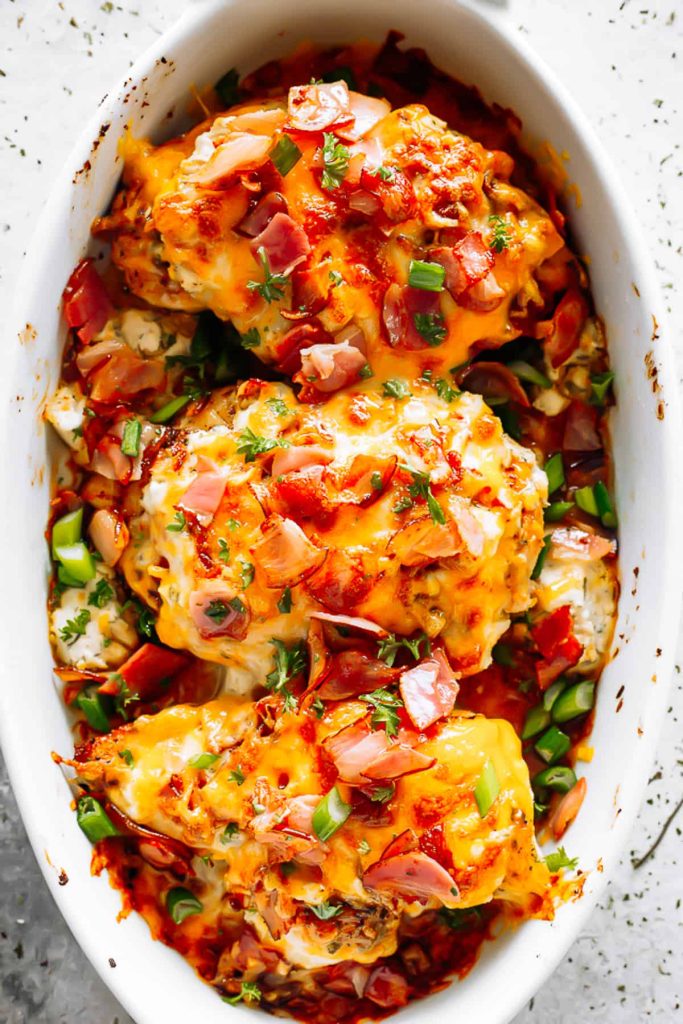 Baked Crack Chicken Breasts