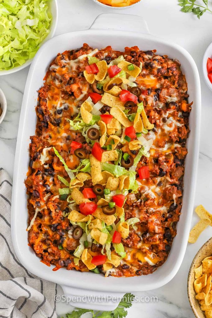 Beef Taco Casserole