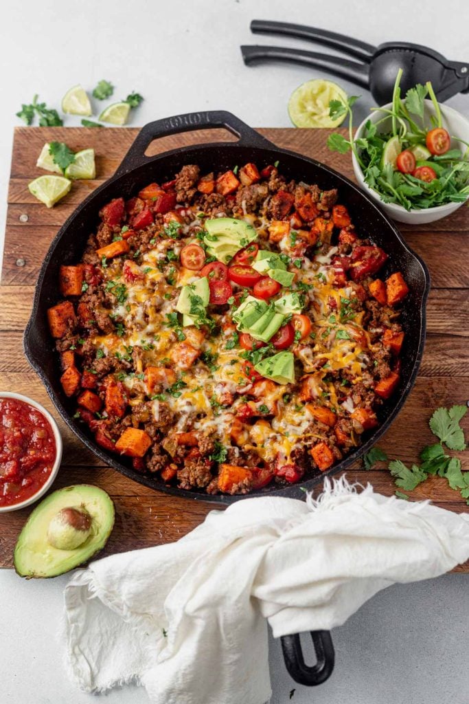 Beef Taco Skillet