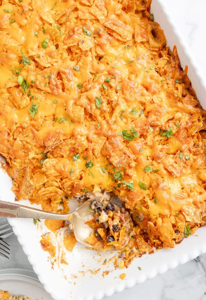 Cheesy Doritos Chicken Casserole